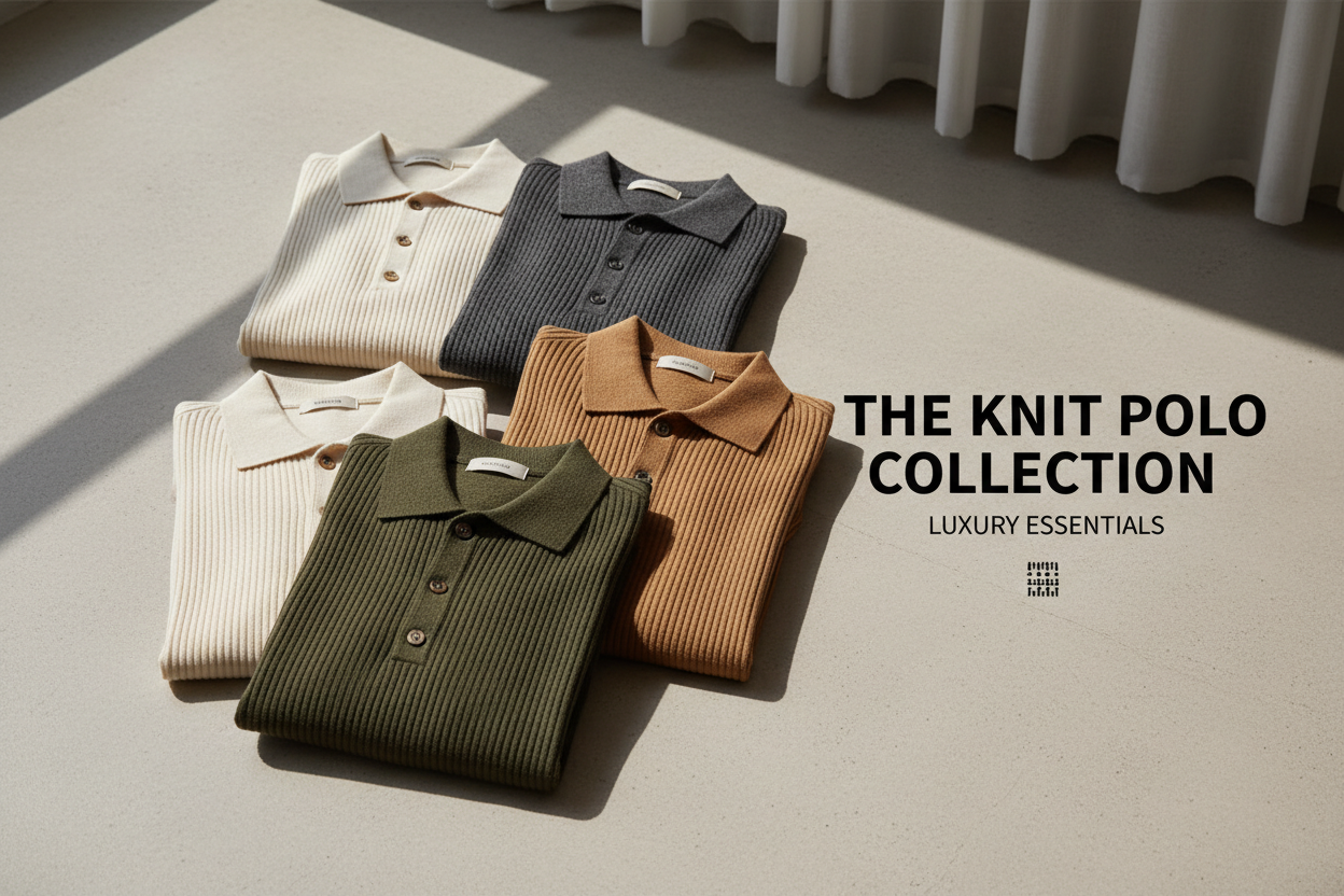 Premium Knit polo collection