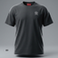 Gucci Men’s Slim-Fit Interlocking G Embroidery T-Shirt - Graphite Charcoal Cotton