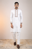 White Embroidered Premium Panjabi