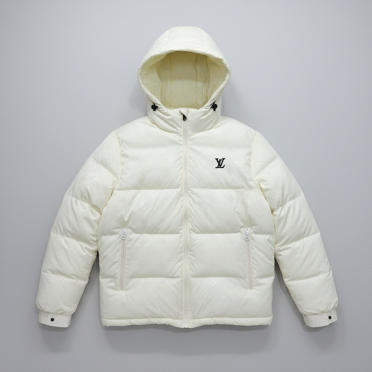 LV Signature Double-Sided Reversible Monogram Buffer Jacket