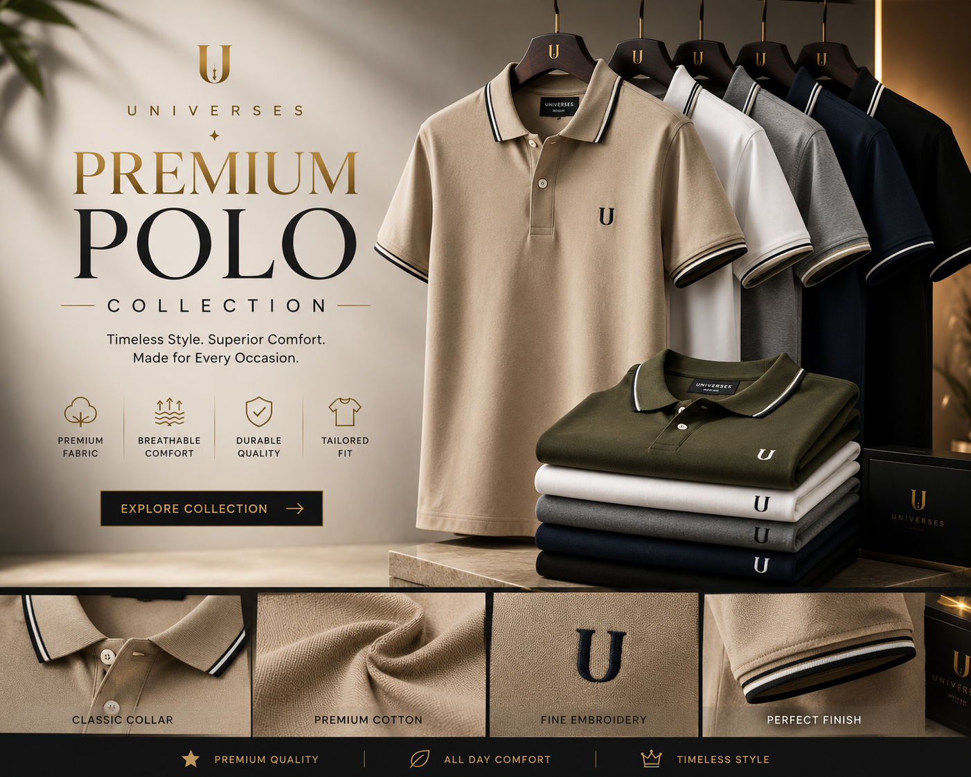 Premium Polo Shirts