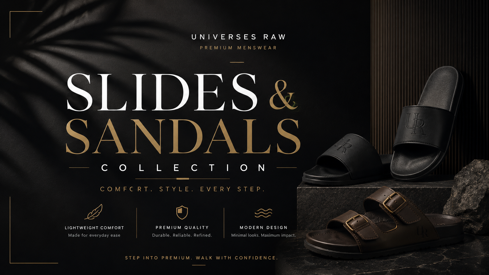 Premium Slides & Sandals