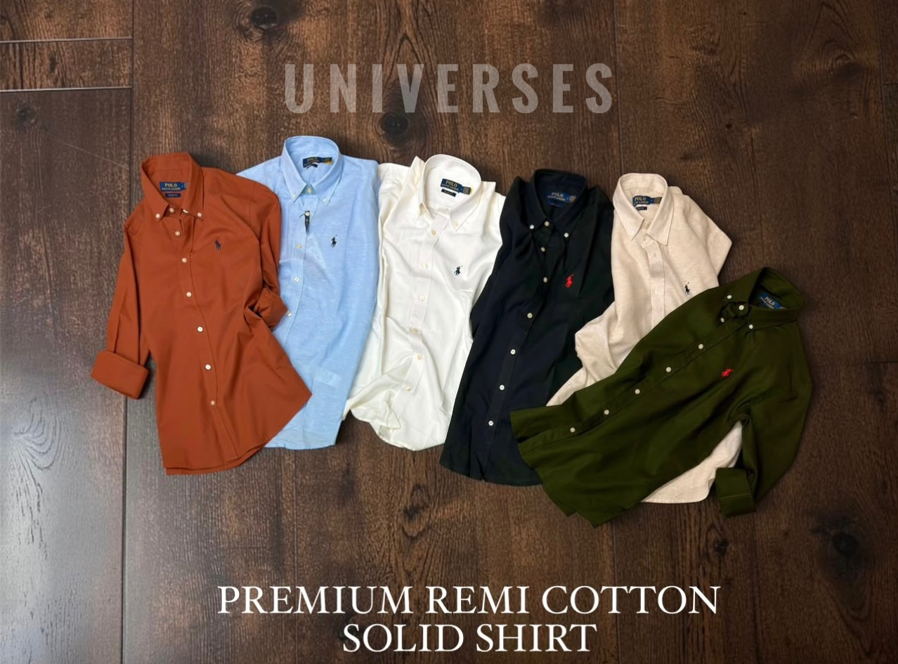 Premium Remi Cotton Summer Shirt