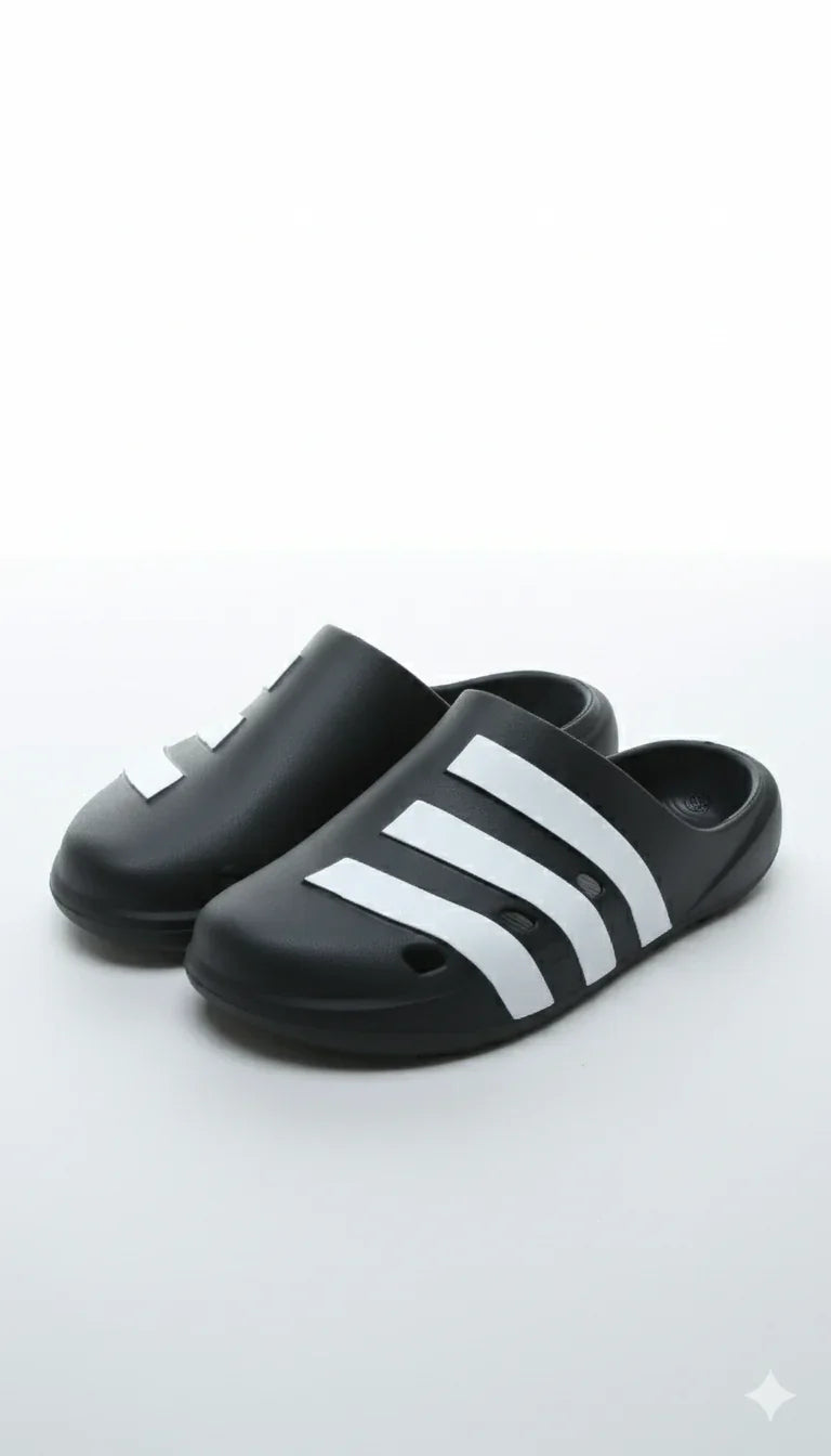 Adidas Adicane Clogs | Three-Stripe Comfort Mules