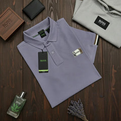 Premium Stretch Cotton Polo Shirt | Heavyweight Smart-Casual Polo