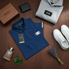 Premium Stretch Cotton Polo Shirt | Heavyweight Smart-Casual Polo