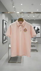 Hackett London Men's Crest Logo Polo Shirt | Stretch Cotton Pique Polo