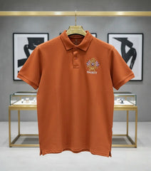 Hackett London Men's Crest Logo Polo Shirt | Stretch Cotton Pique Polo