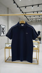 Lacoste Men's Sport Shoulder Logo Polo | Stretch Cotton Pique