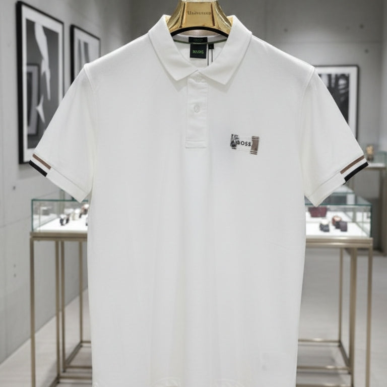 The BOSS Premium Piqué Polo Collection