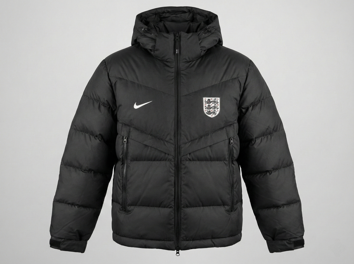 Nike England National Team Authentic Sideline Puffer Jacket – Black