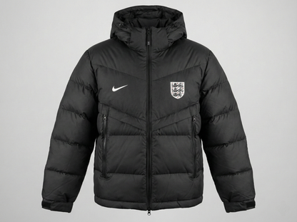 Nike England National Team Authentic Sideline Puffer Jacket – Black