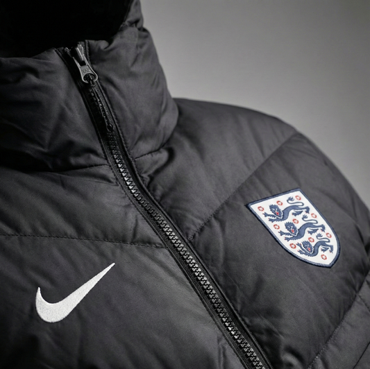 Nike England National Team Authentic Sideline Puffer Jacket – Black