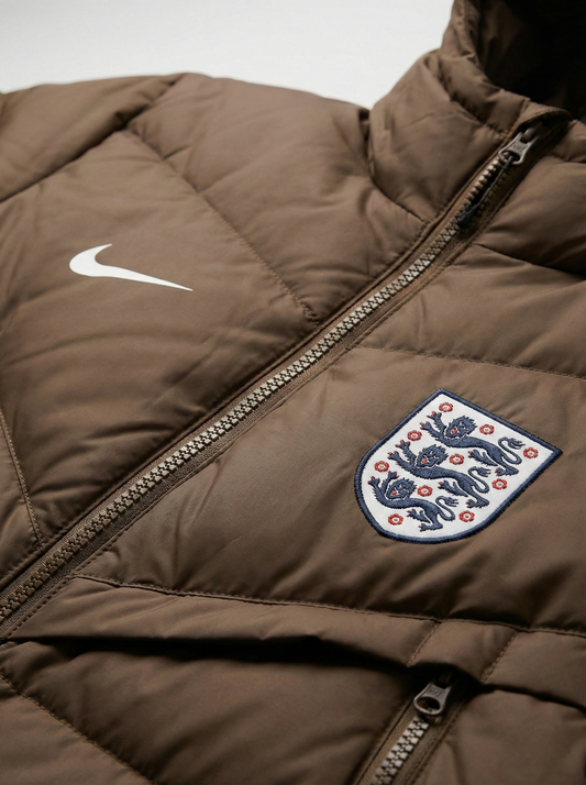 Nike England National Team (Three Lions) Hooded Puffer Jacket