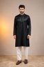 Premium Black Embroidered Panjabi