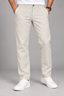 Men's Cream Remi Cotton Pant – Regular Fit Casual Trousers