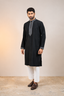 Black Embroidered Premium Panjabi