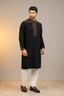 Black Embroidered Premium Panjabi