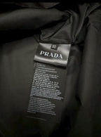 Prada Men's Triangle Logo Nylon Overshirt | Luxury Shirt Jacket