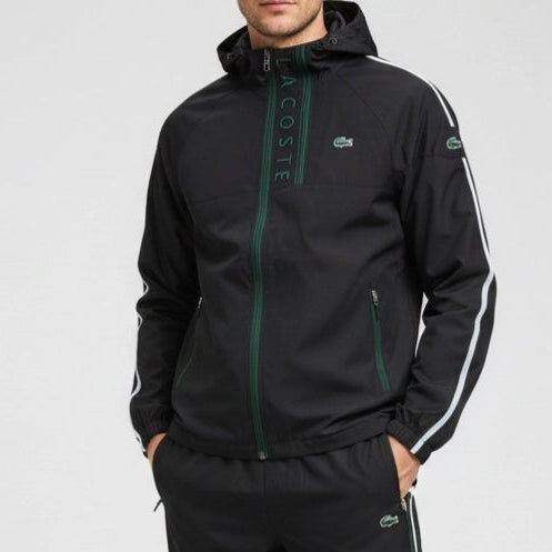 Premium Imported Lacoste Sport Hooded Tech only  Jacket Secondary image