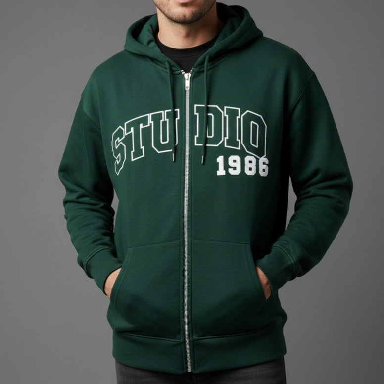 Studio 1986: Original Export Luxury Zip-Up Hoodie