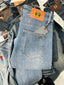 Premium Gu#cci-Inspired Light Wash Denim Jeans | Pre-Order