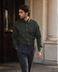 Premium Olive Remi Cotton Slim Fit Shirt
