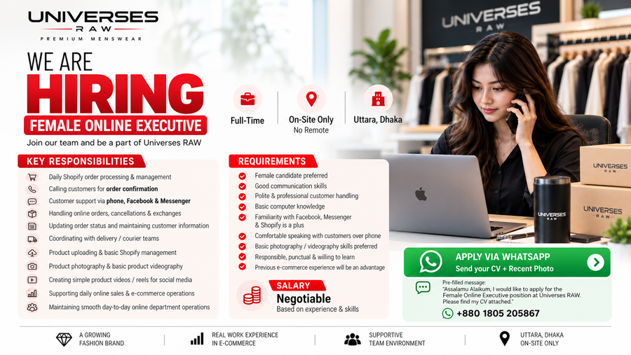 FEMALE ONLINE EXECUTIVE