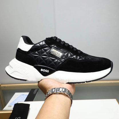 BOSS Quilted Runner Sneaker | 1:1 Super Quality |