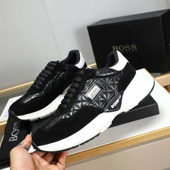 BOSS Quilted Runner Sneaker | 1:1 Super Quality |