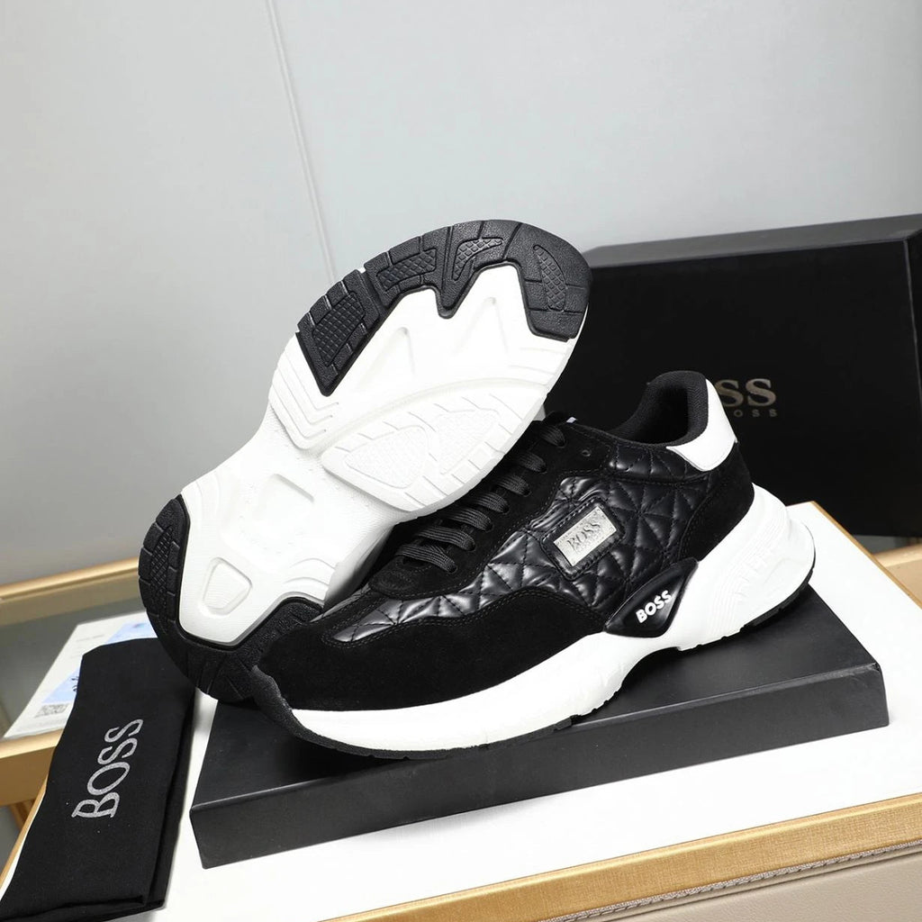 BOSS Quilted Runner Sneaker | 1:1 Super Quality |
