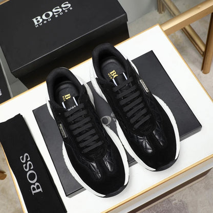 BOSS Quilted Runner Sneaker | 1:1 Super Quality |
