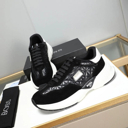 BOSS Quilted Runner Sneaker | 1:1 Super Quality |