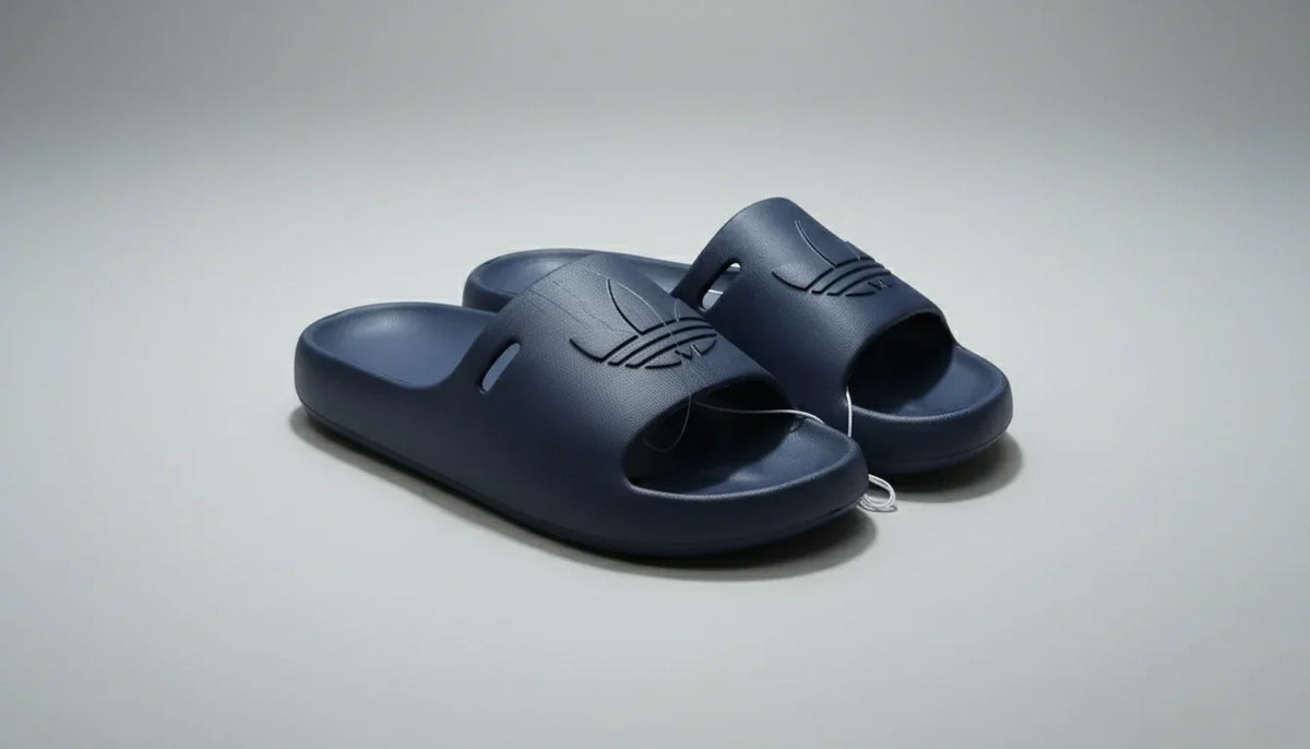 Adidas Adilette Modern Slides | Minimalist Trefoil Logo Sandals