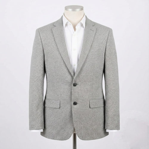 Ash Grey Tailored Blazer for Men