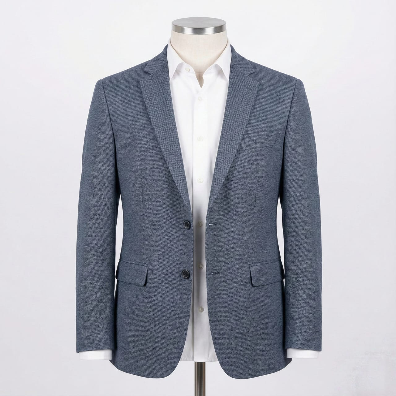 Dark Blue Tailored Blazer for Men Main image