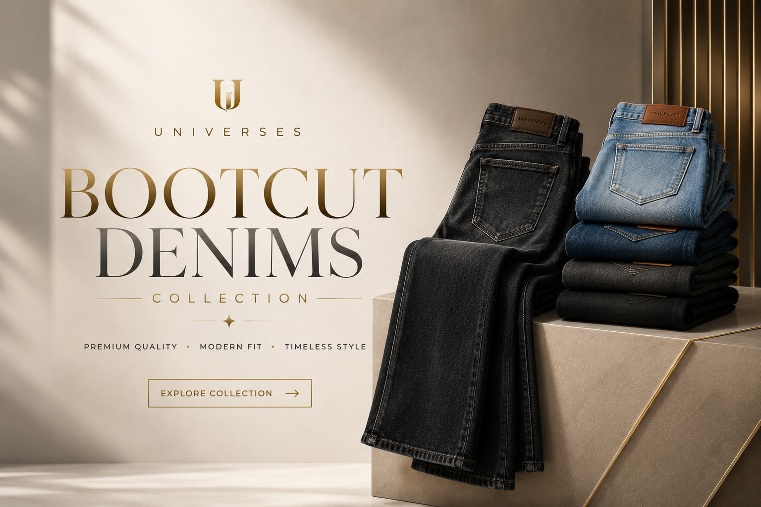 Bootcut jeans
