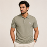 Men's Polo Shirt - Sage Green - Breathable Premium Cotton