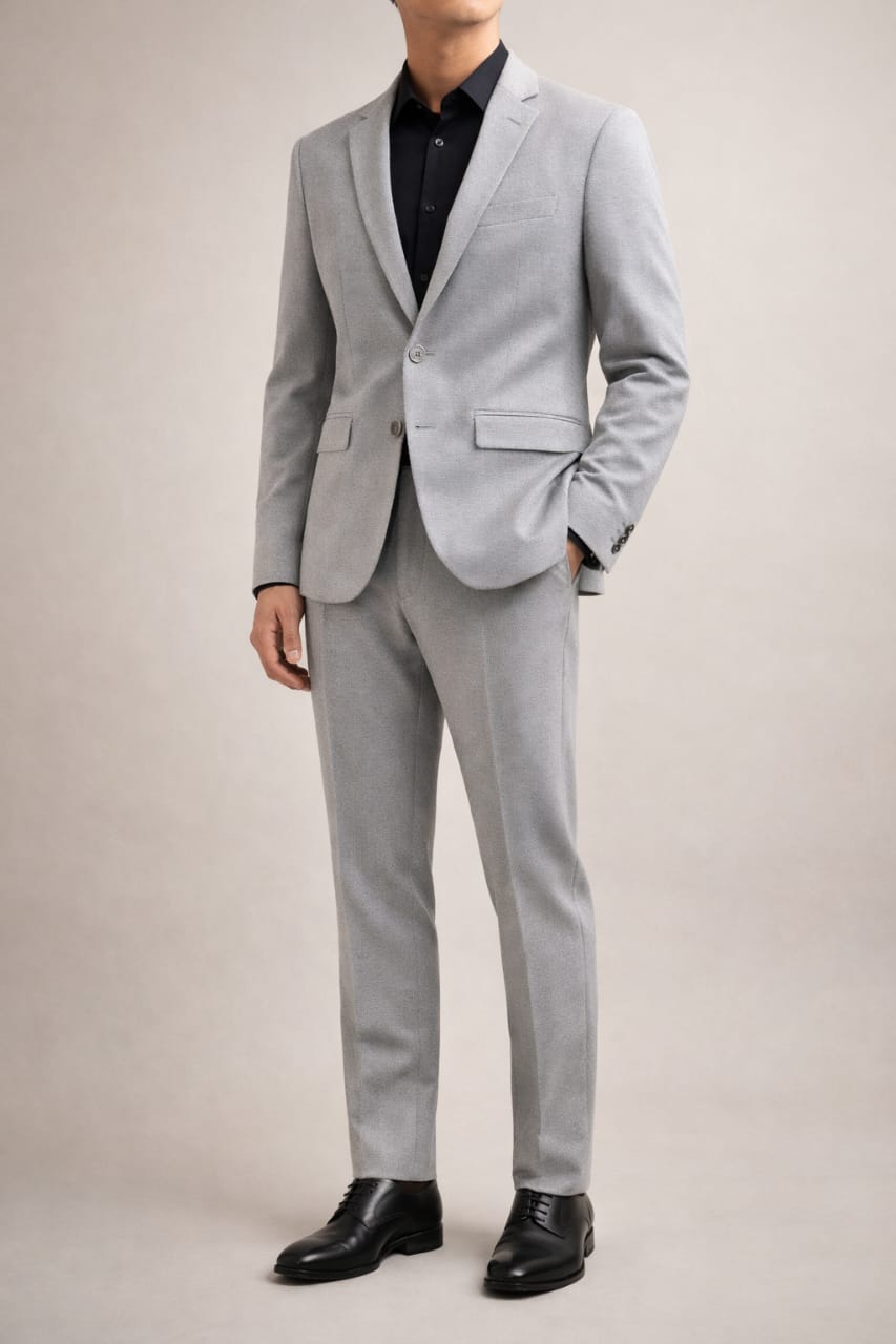 Light Ash Formal Blazer & Trouser Set