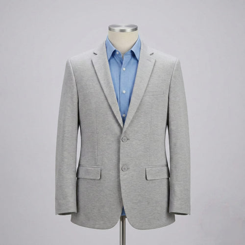 Light Grey Tailored Blazer for Men