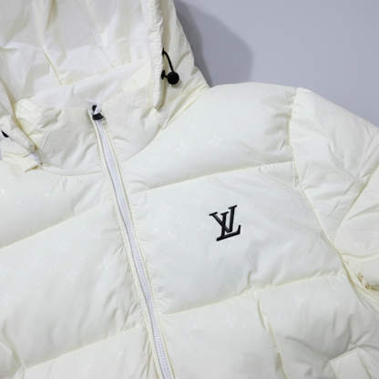 LV Signature Double-Sided Reversible Monogram Buffer Jacket
