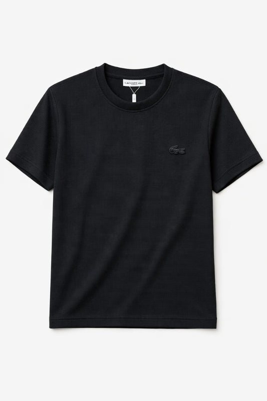 Premium Waffle Knit Crew Neck Lacoste Polo