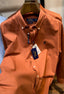 Rust Orange Remi Cotton Shirt — Slim Fit Comfort