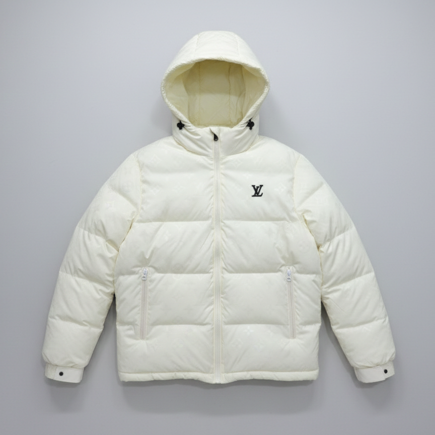 LV Signature Double-Sided Reversible Monogram Buffer Jacket