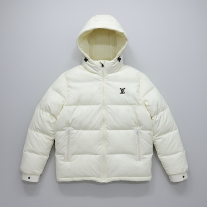 LV Signature Double-Sided Reversible Monogram Buffer Jacket