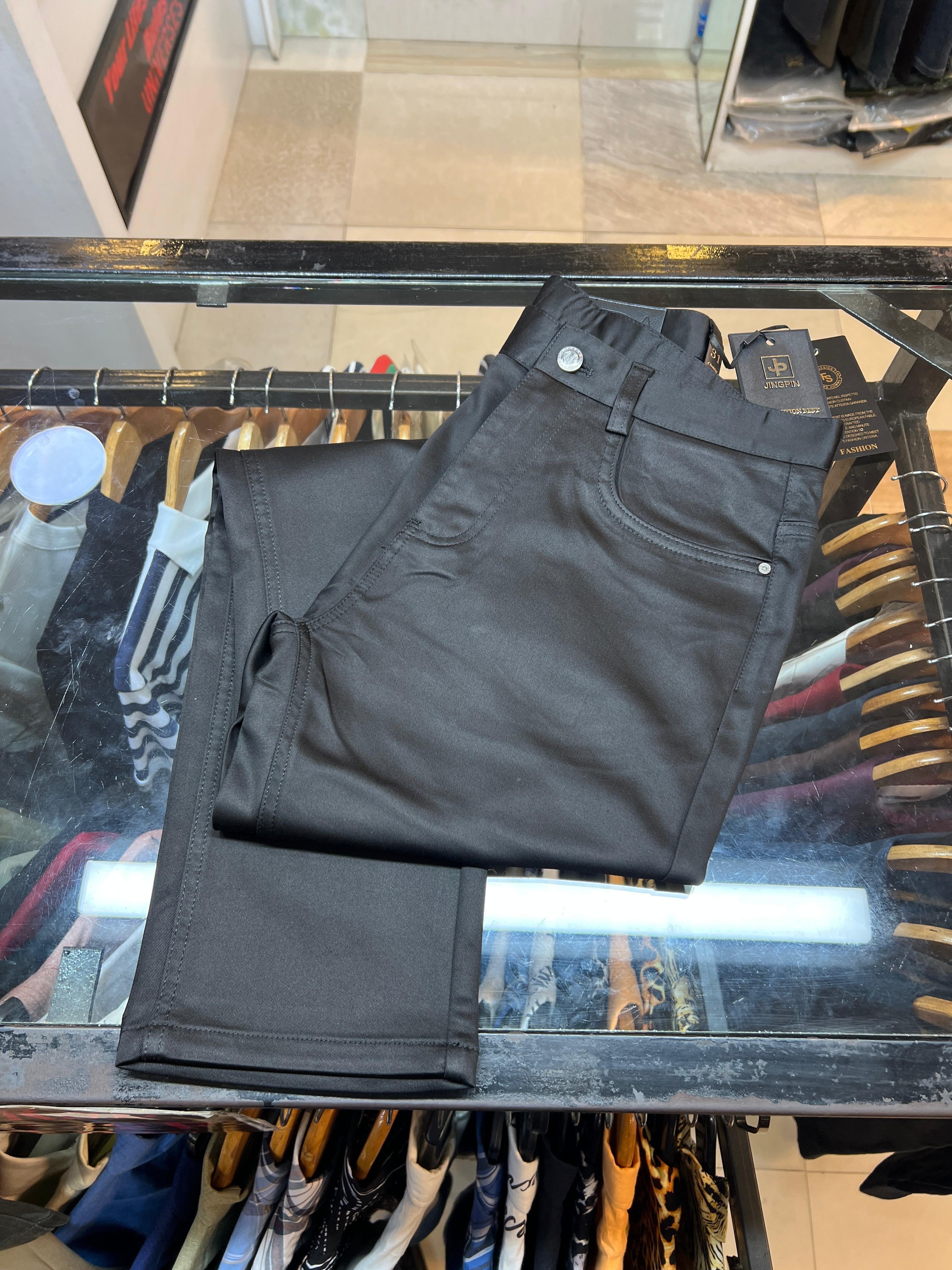 ZARA Men’s Slim Fit Chino Trousers – Premium Cotton Twill Pants Main image