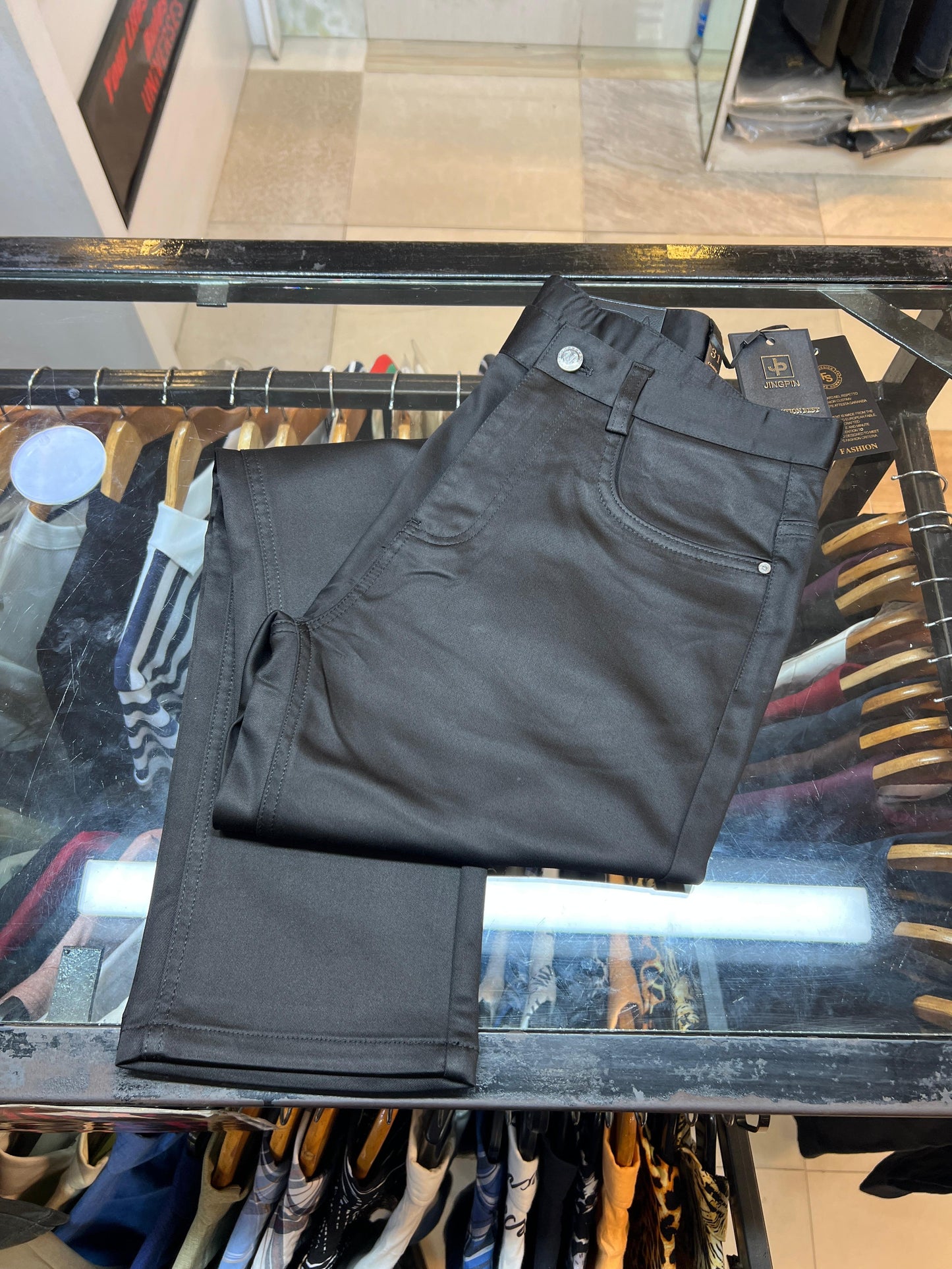 ZARA Men’s Slim Fit Chino Trousers – Premium Cotton Twill Pants