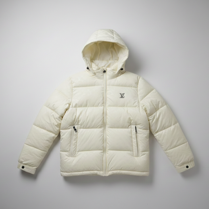 LV Signature Double-Sided Reversible Monogram Buffer Jacket