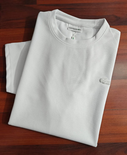 Lacoste Men's Textured Crew Neck T-Shirt