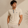 Boss Polo Shirt - Beije - Premium Accent